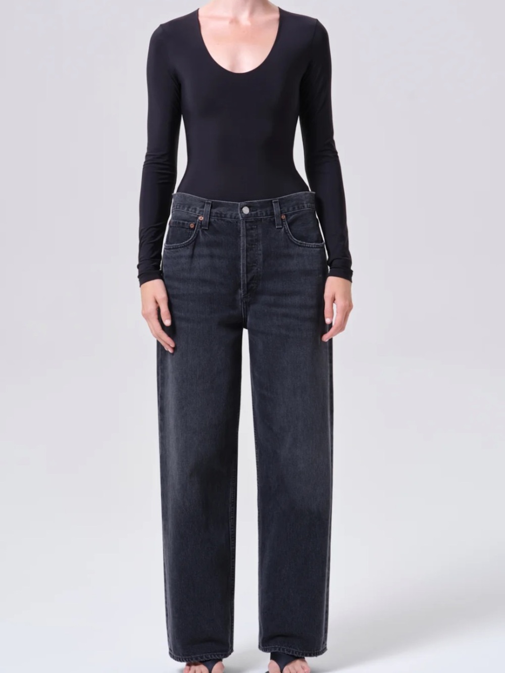 NWT Agolde LOW SLUNG BAGGY size 28